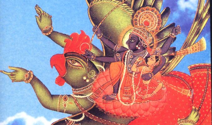 Outside Shiva’s cave, Garuda sat perplexed (short&nbsp;story)